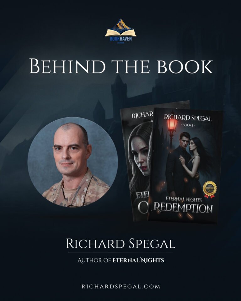 BEHIND THE BOOK - Richard Spegal - Poster (1)