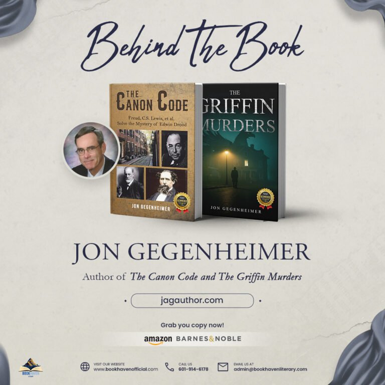 Behind The Book - Jon Gegenheimer - Poster